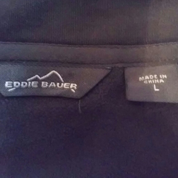 Eddie Bauer Full Zip Sherpa Fleece Jacket - Picture 4 of 7